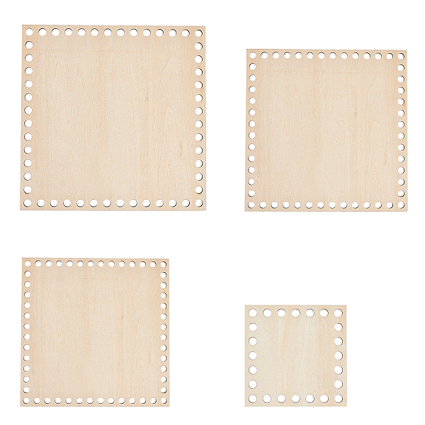 PandaHall Basswood Blank Board, with Hole, Unfinished Wood Craft, Square, BurlyWood, 10~20x10~20x0.3cm, Hole: 8mm, 4pcs/set Wood Orange
PandaHall Basswood Blank Board, with Hole, Unfinished Wood Craft, Square, BurlyWood, 10~20x10~20x0.3cm, Hole: 8mm, 4pcs/set Wood Orange