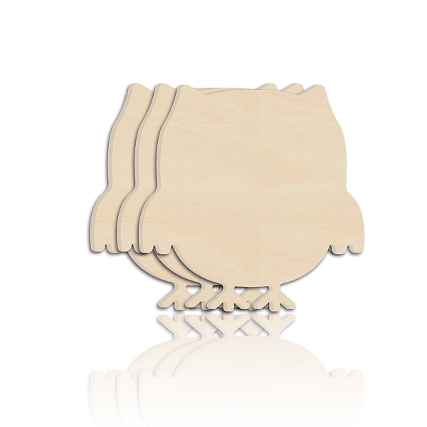 PandaHall BENECREAT 3PCS Owl Wood Cutouts, 8x7.75 inch Smooth Unfinished Wooden Tag Ornaments for DIY Arts Crafts, Pyrography, Decor...
PandaHall BENECREAT 3PCS Owl Wood Cutouts, 8x7.75 inch Smooth Unfinished Wooden Tag Ornaments for DIY Arts Crafts, Pyrography, Decor...
