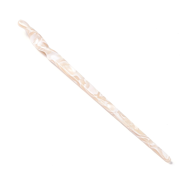 PandaHall Cellulose Acetate(Resin) Hair Sticks, Twist Bar Shape, Bisque, 177x10x9.5mm Cellulose Acetate Orange
PandaHall Cellulose Acetate(Resin) Hair Sticks, Twist Bar Shape, Bisque, 177x10x9.5mm Cellulose Acetate Orange