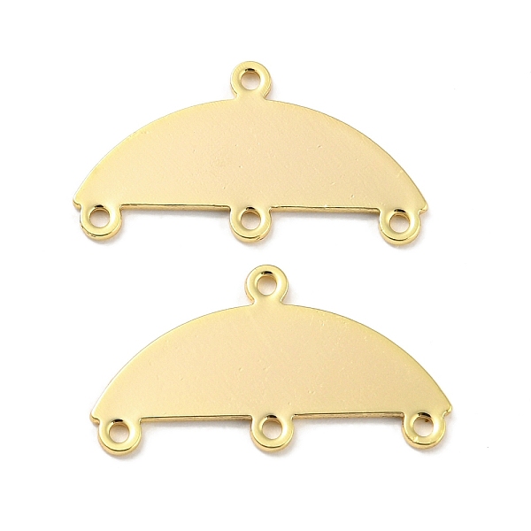 PandaHall Brass Chandelier Component Links, Blank Stamping Tag, Semicircle, Real 18K Gold Plated, 11.5x21x0.8mm, Hole: 0.8mm Brass Half...
PandaHall Brass Chandelier Component Links, Blank Stamping Tag, Semicircle, Real 18K Gold Plated, 11.5x21x0.8mm, Hole: 0.8mm Brass Half...