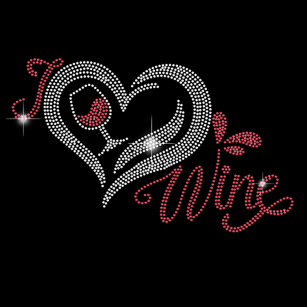 PandaHall SUPERDANT Iron on Rhinestones Transfer I Love Wine Bling Decals T-Shirt Hearts Crystal Heat Transfer Hot Fix Stickers Crystal...
PandaHall SUPERDANT Iron on Rhinestones Transfer I Love Wine Bling Decals T-Shirt Hearts Crystal Heat Transfer Hot Fix Stickers Crystal...
