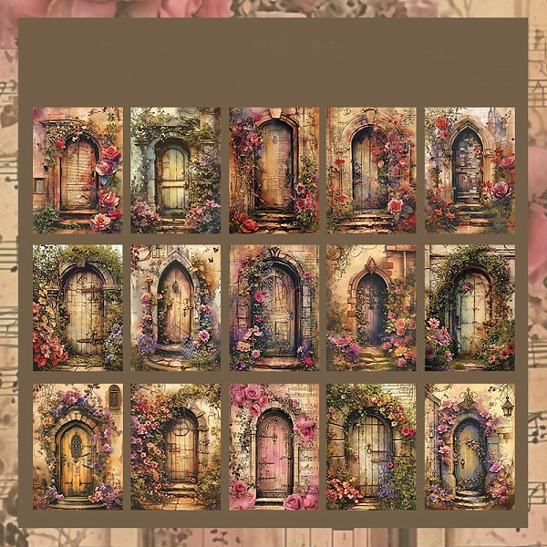 PandaHall 30Pcs 15 Styles Vintage Floral Scrapbook Paper Pads, Flower Plant Paper Sheets for DIY Album Scrapbook, Greeting Card, Background...
PandaHall 30Pcs 15 Styles Vintage Floral Scrapbook Paper Pads, Flower Plant Paper Sheets for DIY Album Scrapbook, Greeting Card, Background...