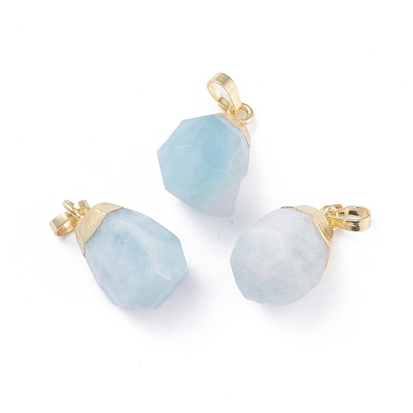 PandaHall Natural Aquamarine Pendants, with Brass Bails, Faceted, Teardrop, Golden, 19~21x12~14x11~15mm, Hole: 5x3mm Aquamarine Teardrop
PandaHall Natural Aquamarine Pendants, with Brass Bails, Faceted, Teardrop, Golden, 19~21x12~14x11~15mm, Hole: 5x3mm Aquamarine Teardrop