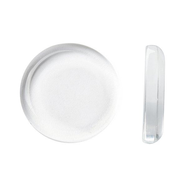 PandaHall 25MM Clear Glass Cabochons, Flat Round Cameo Settings, Glass Pebbles, 25mm, 4.5mm(Range: 4~5mm) thick Glass Flat Round Clear
PandaHall 25MM Clear Glass Cabochons, Flat Round Cameo Settings, Glass Pebbles, 25mm, 4.5mm(Range: 4~5mm) thick Glass Flat Round Clear