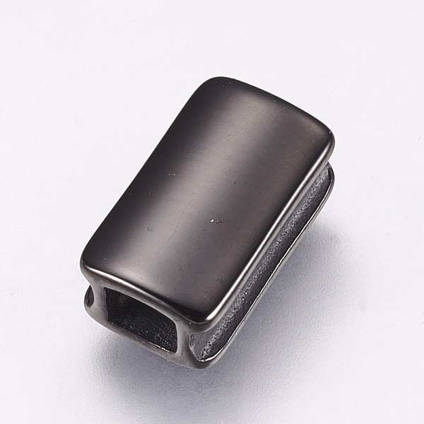 PandaHall 304 Stainless Steel Slide Charms, Rectangle, Electrophoresis Black, 11x6.5x4mm, Hole: 3mm 304 Stainless Steel Rectangle
PandaHall 304 Stainless Steel Slide Charms, Rectangle, Electrophoresis Black, 11x6.5x4mm, Hole: 3mm 304 Stainless Steel Rectangle