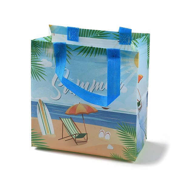 PandaHall Summer Theme Printed Non-Woven Reusable Folding Gift Bags with Handle, Portable Waterproof Shopping Bag for Gift Wrapping...
PandaHall Summer Theme Printed Non-Woven Reusable Folding Gift Bags with Handle, Portable Waterproof Shopping Bag for Gift Wrapping...