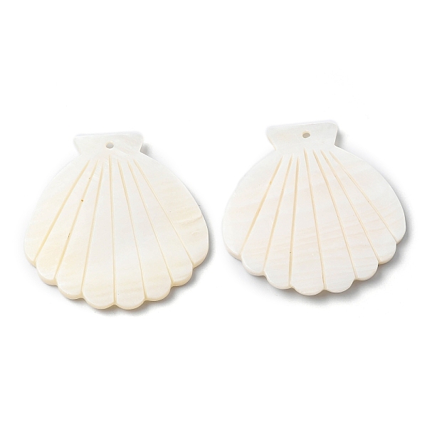 PandaHall Natural Freshwater Shell Big Pendants, Shell Charm, Seashell Color, 54.5x52x3.5mm, Hole: 2mm Freshwater Shell Shell Shape
PandaHall Natural Freshwater Shell Big Pendants, Shell Charm, Seashell Color, 54.5x52x3.5mm, Hole: 2mm Freshwater Shell Shell Shape