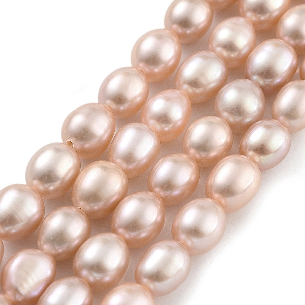 PandaHall Natural Cultured Freshwater Pearl Beads Strands, Rice, Grade 4A+, Sandy Brown, 5~6mm, Hole: 0.7mm, about 26pcs/strand, 7.09''...
PandaHall Natural Cultured Freshwater Pearl Beads Strands, Rice, Grade 4A+, Sandy Brown, 5~6mm, Hole: 0.7mm, about 26pcs/strand, 7.09''...