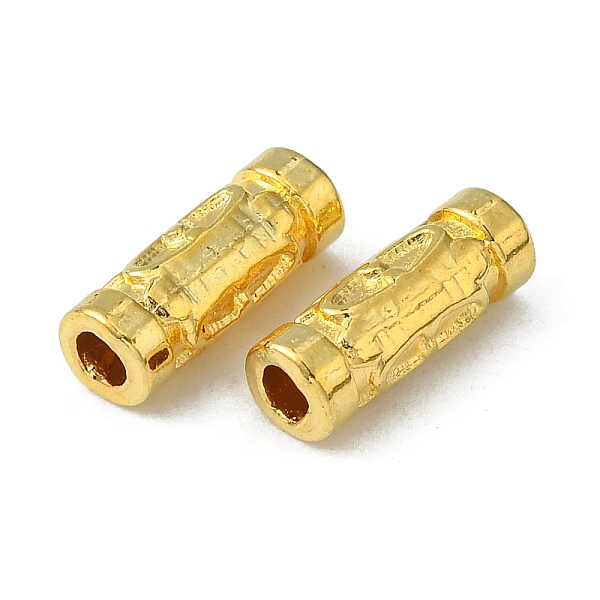 PandaHall Tibetan Style Alloy Tube Beads, Cadmium Free & Lead Free, Golden, 13x5mm, Hole: 2.5mm Alloy Tube
PandaHall Tibetan Style Alloy Tube Beads, Cadmium Free & Lead Free, Golden, 13x5mm, Hole: 2.5mm Alloy Tube