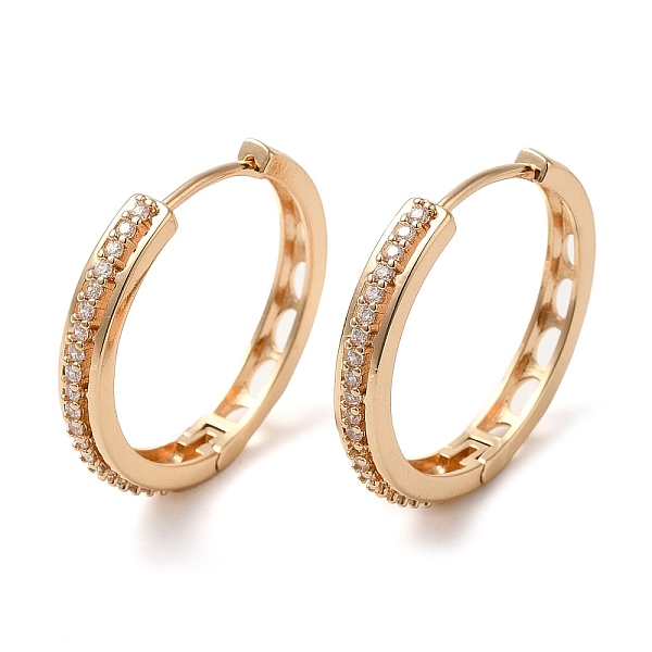 PandaHall Brass Micro Pave Cubic Zirconia Hoop Earrings, Hollow Oval, Light Gold, 26x27x4mm Brass Oval Clear
PandaHall Brass Micro Pave Cubic Zirconia Hoop Earrings, Hollow Oval, Light Gold, 26x27x4mm Brass Oval Clear