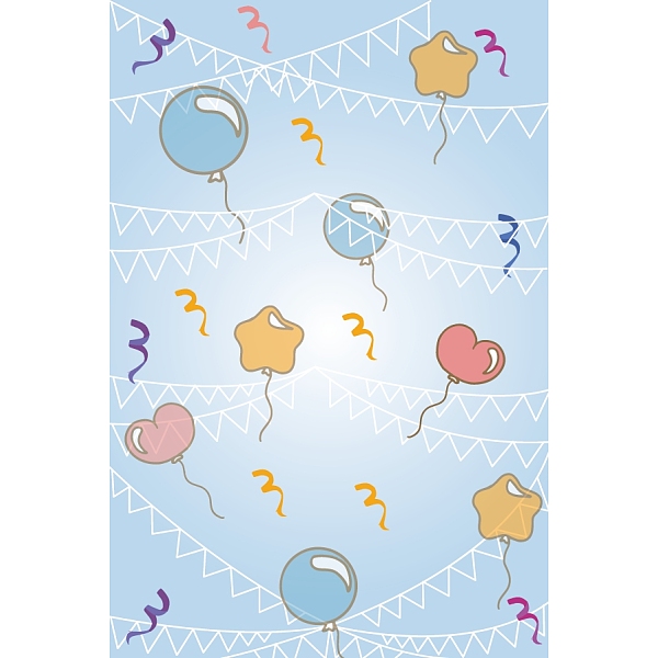 PandaHall Invitation Cards, for Birthday Wedding Party, Rectangle with Balloons Pattern and Word You're Invited Birthday Party, Light Sky...
PandaHall Invitation Cards, for Birthday Wedding Party, Rectangle with Balloons Pattern and Word You're Invited Birthday Party, Light Sky...