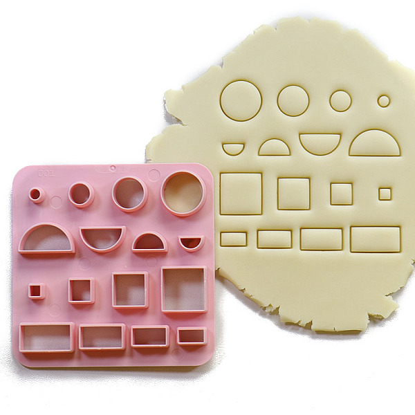 PandaHall ABS Plastic Plasticine Tools, Clay Cutters, Modeling Tools, Pink, Rectangle, 10x10cm Plastic Rectangle Pink
PandaHall ABS Plastic Plasticine Tools, Clay Cutters, Modeling Tools, Pink, Rectangle, 10x10cm Plastic Rectangle Pink