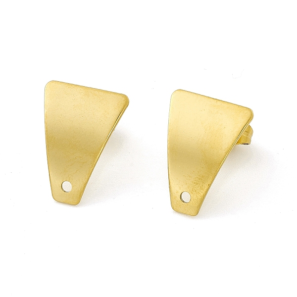 PandaHall 304 Stainless Steel Stud Earring Findings, with Hole, Curved Trapezoid, Golden, 16x12x1mm, Hole: 1.4mm, Pin: 0.8mm 304 Stainless...
PandaHall 304 Stainless Steel Stud Earring Findings, with Hole, Curved Trapezoid, Golden, 16x12x1mm, Hole: 1.4mm, Pin: 0.8mm 304 Stainless...