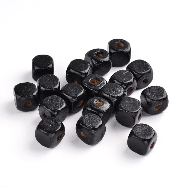 PandaHall Dyed Natural Wood Beads, Cube, Nice for Children's Day Necklace Making, Lead Free, Black, 10mm, Hole: 3.5mm Wood Cube Black
PandaHall Dyed Natural Wood Beads, Cube, Nice for Children's Day Necklace Making, Lead Free, Black, 10mm, Hole: 3.5mm Wood Cube Black