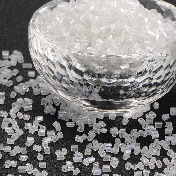 PandaHall 11/0 Two Cut Glass Seed Beads, Hexagon, Transparent Colours Luster, Clear, 2.2mm, Hole: 0.5~0.6mm, about 37500pcs/Pound Glass...
PandaHall 11/0 Two Cut Glass Seed Beads, Hexagon, Transparent Colours Luster, Clear, 2.2mm, Hole: 0.5~0.6mm, about 37500pcs/Pound Glass...