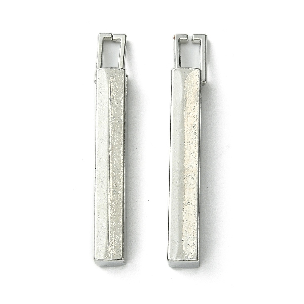 PandaHall Alloy Pendants, Rectangle, Platinum, 35x5x5.5mm, Hole: 2.5~6mm Alloy Rectangle
PandaHall Alloy Pendants, Rectangle, Platinum, 35x5x5.5mm, Hole: 2.5~6mm Alloy Rectangle