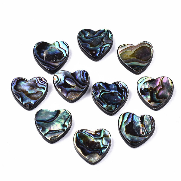 PandaHall Natural Abalone Shell/Paua Shell Beads, Heart, Colorful, 15x15.5x3.5mm, Hole: 1mm Paua Shell Heart
PandaHall Natural Abalone Shell/Paua Shell Beads, Heart, Colorful, 15x15.5x3.5mm, Hole: 1mm Paua Shell Heart