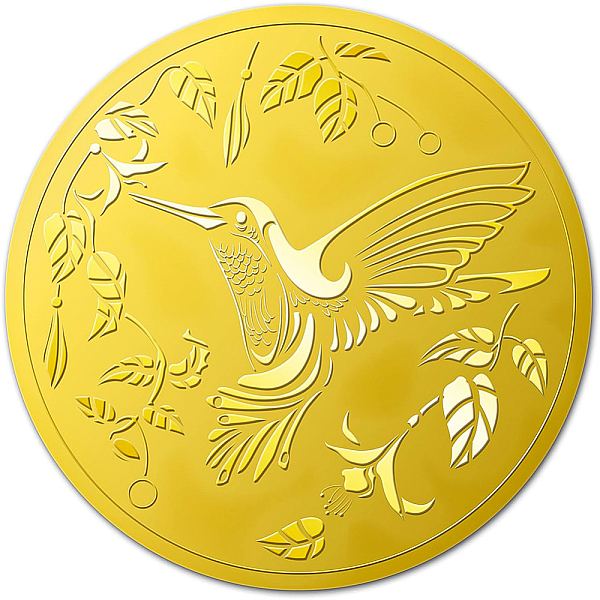 PandaHall BENECREAT 100pcs Hummingbird Gold Foil Certificate Seals, 5cm Leaves Flower Self Adhesive Embossed Stickers Decoration Labels for...
PandaHall BENECREAT 100pcs Hummingbird Gold Foil Certificate Seals, 5cm Leaves Flower Self Adhesive Embossed Stickers Decoration Labels for...