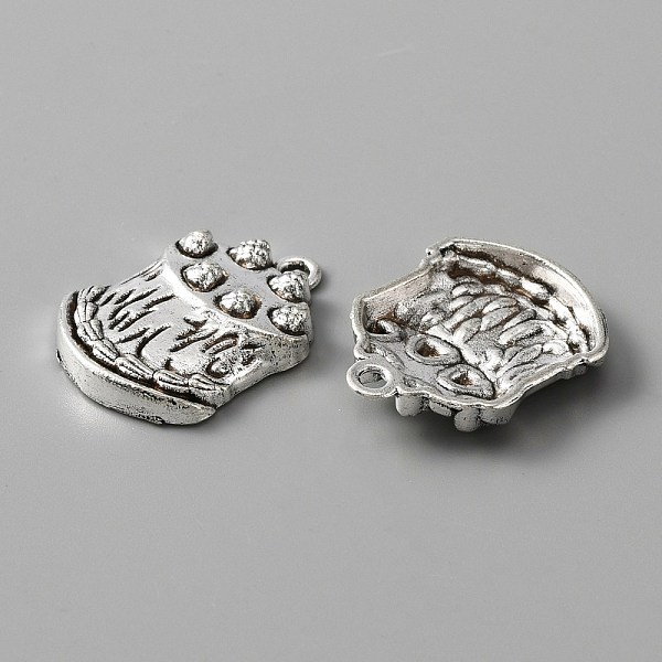 PandaHall Tibetan Style Alloy Pendants, Cake, Antique Silver, 25x18.5x5mm, Hole: 2mm Alloy Others
PandaHall Tibetan Style Alloy Pendants, Cake, Antique Silver, 25x18.5x5mm, Hole: 2mm Alloy Others