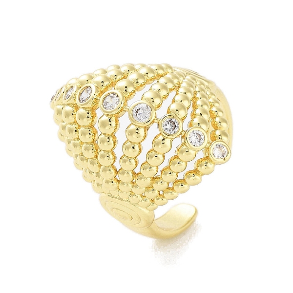 PandaHall Rack Plating Brass Micro Pave Cubic Zirconia Cuff Rings, Long-Lasting Plated for Women, Lead Free & Cadmium Free, Real 18K Gold...
PandaHall Rack Plating Brass Micro Pave Cubic Zirconia Cuff Rings, Long-Lasting Plated for Women, Lead Free & Cadmium Free, Real 18K Gold...