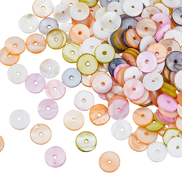 PandaHall HOBBIESAY 300Pcs Dyed Natural Shell Beads, Disc/Flat Round, Heishi Beads, Mixed Color, 10x2mm, Hole: 1mm Freshwater Shell Disc..., Multicolor
PandaHall HOBBIESAY 300Pcs Dyed Natural Shell Beads, Disc/Flat Round, Heishi Beads, Mixed Color, 10x2mm, Hole: 1mm Freshwater Shell Disc..., Multicolor