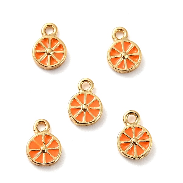 PandaHall Brass Enamel Pendants, Long-Lasting Plated, Cadmium Free & Lead Free, Real 18K Gold Plated, Lemon Slice, Dark Orange, 7x4.5x1.5mm...
PandaHall Brass Enamel Pendants, Long-Lasting Plated, Cadmium Free & Lead Free, Real 18K Gold Plated, Lemon Slice, Dark Orange, 7x4.5x1.5mm...