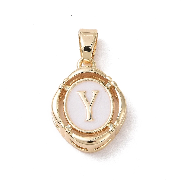 PandaHall 304 Stainless Steel Enamel Pendants, Oval with Letter, Golden, White, Letter.Y, 15.5x11.5x4mm, Hole: 4.5x2.5mm Stainless...
PandaHall 304 Stainless Steel Enamel Pendants, Oval with Letter, Golden, White, Letter.Y, 15.5x11.5x4mm, Hole: 4.5x2.5mm Stainless...