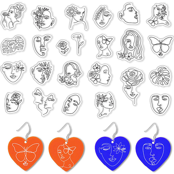 PandaHall CRASPIRE Face Clear Stamps for Card Making Decoration Scrapbooking Supplies, Abstract Line Clear Stamps Earrings Transparent...
PandaHall CRASPIRE Face Clear Stamps for Card Making Decoration Scrapbooking Supplies, Abstract Line Clear Stamps Earrings Transparent...