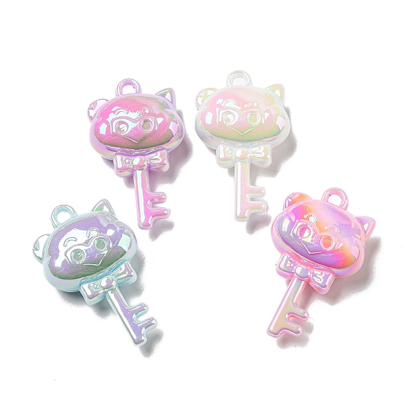 PandaHall UV Plating Acrylic Pendants, Key, Mixed Color, 38x22x11.5mm, Hole: 3mm Acrylic Key Multicolor
PandaHall UV Plating Acrylic Pendants, Key, Mixed Color, 38x22x11.5mm, Hole: 3mm Acrylic Key Multicolor