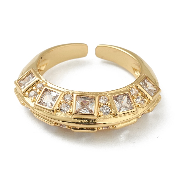 PandaHall Brass Micro Pave Clear Cubic Zirconia Cuff Rings, Open Rings, Golden, US Size 6, Inner Diameter: 17mm Brass+Cubic Zirconia Clear
PandaHall Brass Micro Pave Clear Cubic Zirconia Cuff Rings, Open Rings, Golden, US Size 6, Inner Diameter: 17mm Brass+Cubic Zirconia Clear