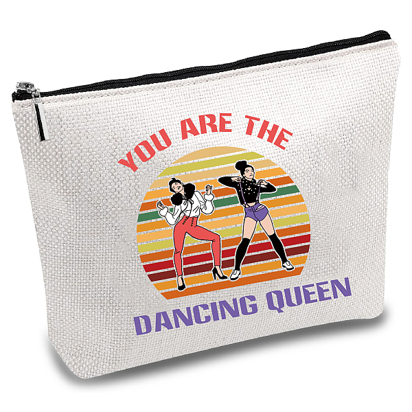 PandaHall CREATCABIN Musical Comedy Canvas Makeup Bags Dancing Queen Cosmetic Bag Multi-Purpose Pen Case with Zipper Travel Toiletry Bag for...
PandaHall CREATCABIN Musical Comedy Canvas Makeup Bags Dancing Queen Cosmetic Bag Multi-Purpose Pen Case with Zipper Travel Toiletry Bag for...