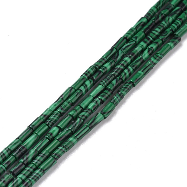 PandaHall Synthetic Malachite Beads Strands, Column, 4x2.5mm, Hole: 1mm, about 87pcs/strand, 14.88~15.12 inch(37.8~38.4cm) Malachite Column
PandaHall Synthetic Malachite Beads Strands, Column, 4x2.5mm, Hole: 1mm, about 87pcs/strand, 14.88~15.12 inch(37.8~38.4cm) Malachite Column