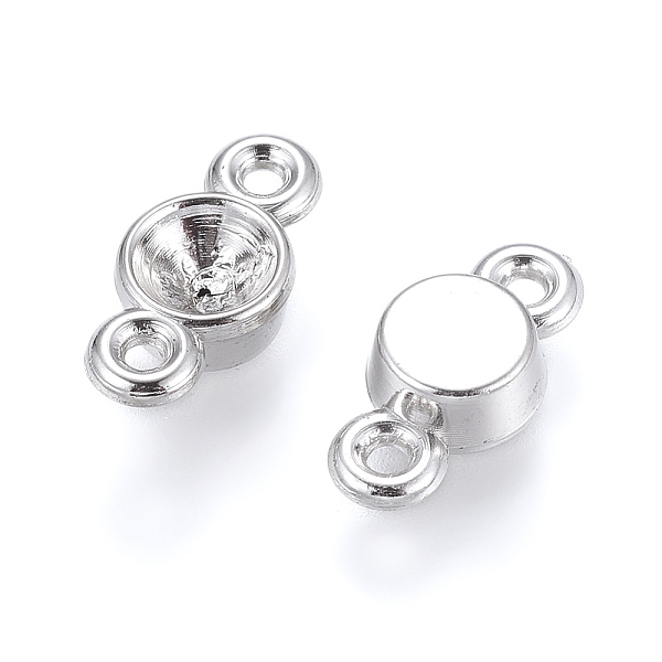 PandaHall CCB Plastic Connector Rhinestone Settings, For Pointed Back Rhinestone, Flat Round, Platinum, Fit for 4mm rhinestone, 13x6x3mm...
PandaHall CCB Plastic Connector Rhinestone Settings, For Pointed Back Rhinestone, Flat Round, Platinum, Fit for 4mm rhinestone, 13x6x3mm...
