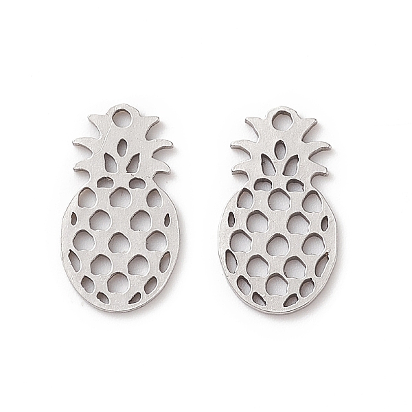 PandaHall 201 Stainless Steel Pendants, Laser Cut, Hollow, Pineapple Charm, Stainless Steel Color, 16x9x1mm, Hole: 1.2mm 201 Stainless Steel...
PandaHall 201 Stainless Steel Pendants, Laser Cut, Hollow, Pineapple Charm, Stainless Steel Color, 16x9x1mm, Hole: 1.2mm 201 Stainless Steel...