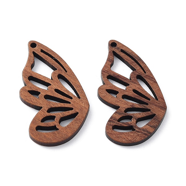 PandaHall Walnut Wood Laser Cut Pendants, Hollow Charms, Undyed, Wing, 35x20x2.6mm, Hole: 1.5mm Wood Wing Brown
PandaHall Walnut Wood Laser Cut Pendants, Hollow Charms, Undyed, Wing, 35x20x2.6mm, Hole: 1.5mm Wood Wing Brown