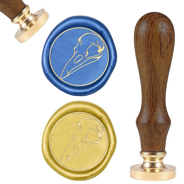 PandaHall DIY Scrapbook, Brass Wax Seal Stamp and Wood Handle Sets, Golden, 8.9x2.5cm, Stamps: 25x14.5mm Brass
PandaHall DIY Scrapbook, Brass Wax Seal Stamp and Wood Handle Sets, Golden, 8.9x2.5cm, Stamps: 25x14.5mm Brass