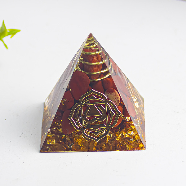 PandaHall Chakra Theme Orgonite Pyramid Resin Energy Generators, Reiki Natural Red Jasper Chips Inside for Home Office Desk Decoration, 30mm...
PandaHall Chakra Theme Orgonite Pyramid Resin Energy Generators, Reiki Natural Red Jasper Chips Inside for Home Office Desk Decoration, 30mm...