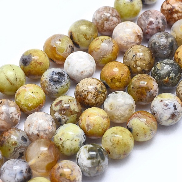PandaHall Natural Yellow Opal Beads Strands, Round, 10mm, Hole: 0.8mm, about 40pcs/strand, 15.7 inch(40cm) Yellow Opal Round
PandaHall Natural Yellow Opal Beads Strands, Round, 10mm, Hole: 0.8mm, about 40pcs/strand, 15.7 inch(40cm) Yellow Opal Round