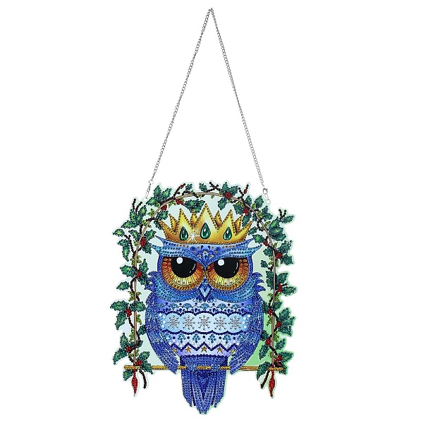 PandaHall Owl Wreath DIY Diamond Painting Door Window Hanging Decoration Kits, including Plastic Pendants, Resin Rhinestones, Diamond Sticky...
PandaHall Owl Wreath DIY Diamond Painting Door Window Hanging Decoration Kits, including Plastic Pendants, Resin Rhinestones, Diamond Sticky...