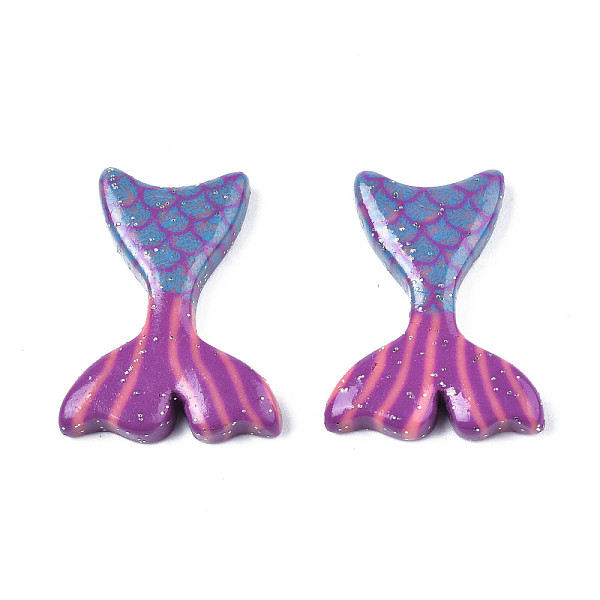 PandaHall Handmade Polymer Clay Beads, with Glitter Powder, Half Drilled, Mermaid Tail, Purple, 25x19x4mm, Half Hole: 0.9mm Polymer Clay...
PandaHall Handmade Polymer Clay Beads, with Glitter Powder, Half Drilled, Mermaid Tail, Purple, 25x19x4mm, Half Hole: 0.9mm Polymer Clay...