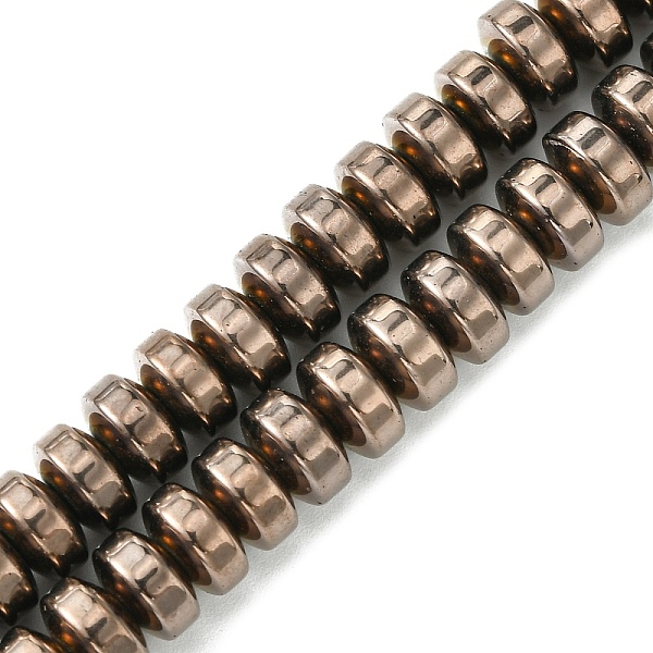 PandaHall Synthetic Non-Magnetic Hematite Beads Strands, Disc, Heishi Beads, Coffee Plated, 8x4.5mm, Hole: 1.1mm, about 87pcs/strand...
PandaHall Synthetic Non-Magnetic Hematite Beads Strands, Disc, Heishi Beads, Coffee Plated, 8x4.5mm, Hole: 1.1mm, about 87pcs/strand...