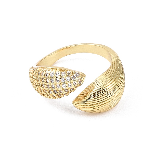 PandaHall Brass Cuff Finger Rings, with Cubic Zirconia, None, Inner Diameter: 18.2mm Brass None
PandaHall Brass Cuff Finger Rings, with Cubic Zirconia, None, Inner Diameter: 18.2mm Brass None
