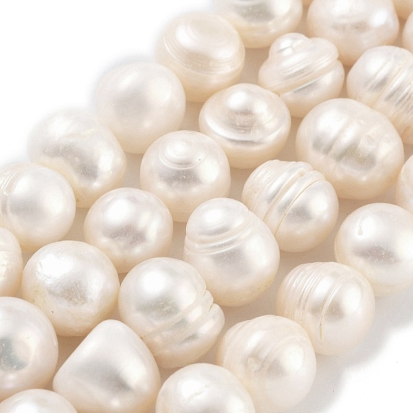 PandaHall Natural Cultured Freshwater Pearl Beads Strands, Potato, Floral White, 10~11mm, Hole: 0.6mm, about 18~19pcs/strand, 6.89~7.09 inch...
PandaHall Natural Cultured Freshwater Pearl Beads Strands, Potato, Floral White, 10~11mm, Hole: 0.6mm, about 18~19pcs/strand, 6.89~7.09 inch...