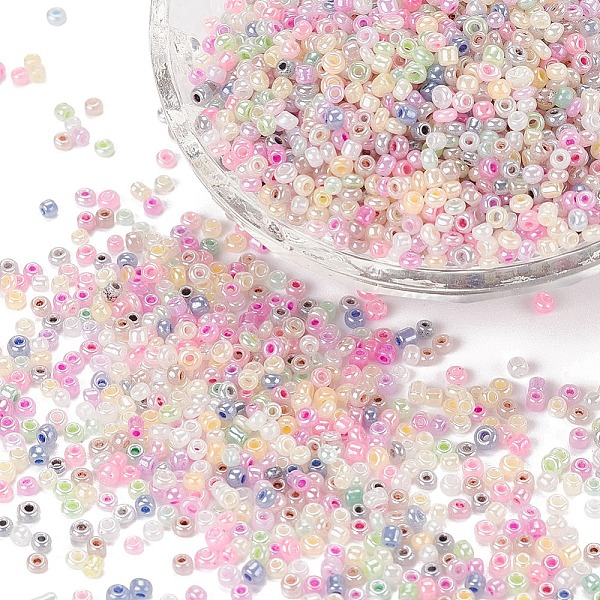 PandaHall 12/0 Glass Seed Beads, Ceylon, Round, Round Hole, Mixed Color, 12/0, 2mm, Hole: 1mm, about 3333pcs/50g, 50g/bag, 18bags/2pounds..., Multicolor
PandaHall 12/0 Glass Seed Beads, Ceylon, Round, Round Hole, Mixed Color, 12/0, 2mm, Hole: 1mm, about 3333pcs/50g, 50g/bag, 18bags/2pounds..., Multicolor
