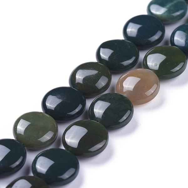 PandaHall Natural Bloodstone Beads Strands, Heliotrope Stone Beads, Flat Round, 10~11x4~5mm, Hole: 0.8~1mm, about 39pcs/Strand, 15.35 inch...
PandaHall Natural Bloodstone Beads Strands, Heliotrope Stone Beads, Flat Round, 10~11x4~5mm, Hole: 0.8~1mm, about 39pcs/Strand, 15.35 inch...