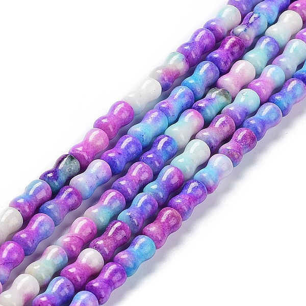 PandaHall Natural Quartz Beads Strands, Dyed, Bone, Blue Violet, 10x5mm, Hole: 0.6mm, about 41pcs/strand, 15.75~16.14 inch(40~41cm) Other...
PandaHall Natural Quartz Beads Strands, Dyed, Bone, Blue Violet, 10x5mm, Hole: 0.6mm, about 41pcs/strand, 15.75~16.14 inch(40~41cm) Other...