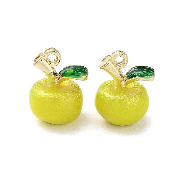 PandaHall Alloy Enamel Pendants, Cadmium Free & Nickel Free & Lead Free, Matte Gold Color, Apple, 16.5x12.5x11.5mm, Hole: 1.6mm Alloy+Enamel...
PandaHall Alloy Enamel Pendants, Cadmium Free & Nickel Free & Lead Free, Matte Gold Color, Apple, 16.5x12.5x11.5mm, Hole: 1.6mm Alloy+Enamel...