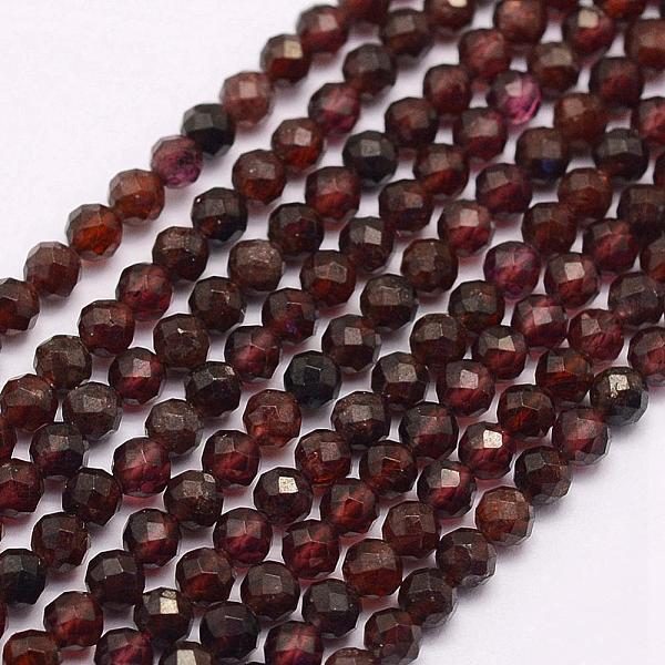 PandaHall Natural Garnet Beads Strands, Faceted, Round, 3mm, Hole: 0.5mm, about 132pcs/strand, 15.5 inch(39.5cm) Garnet Round Red
PandaHall Natural Garnet Beads Strands, Faceted, Round, 3mm, Hole: 0.5mm, about 132pcs/strand, 15.5 inch(39.5cm) Garnet Round Red