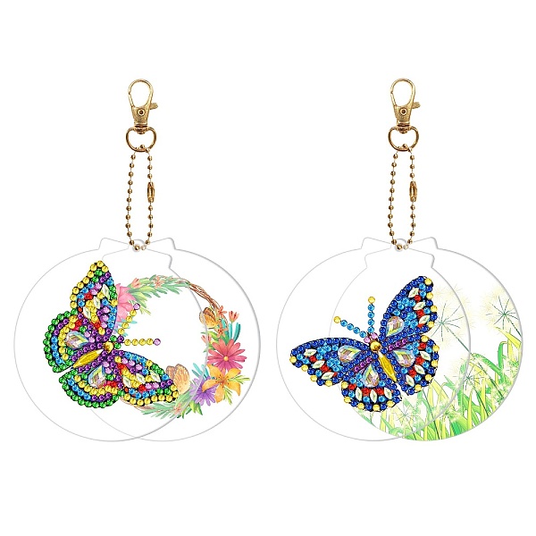 PandaHall DIY Butterfly Theme Diamond Pendant Decoration Kits, Including Canvas, Resin Rhinestones, Diamond Sticky Pen, Tray Plate and Glue...
PandaHall DIY Butterfly Theme Diamond Pendant Decoration Kits, Including Canvas, Resin Rhinestones, Diamond Sticky Pen, Tray Plate and Glue...