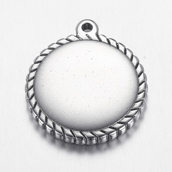 PandaHall 304 Stainless Steel Pendants, Stamping Blank Tags, Flat Round, Stainless Steel Color, 22x19x3mm, Hole: 1.5mm 304 Stainless Steel...
PandaHall 304 Stainless Steel Pendants, Stamping Blank Tags, Flat Round, Stainless Steel Color, 22x19x3mm, Hole: 1.5mm 304 Stainless Steel...